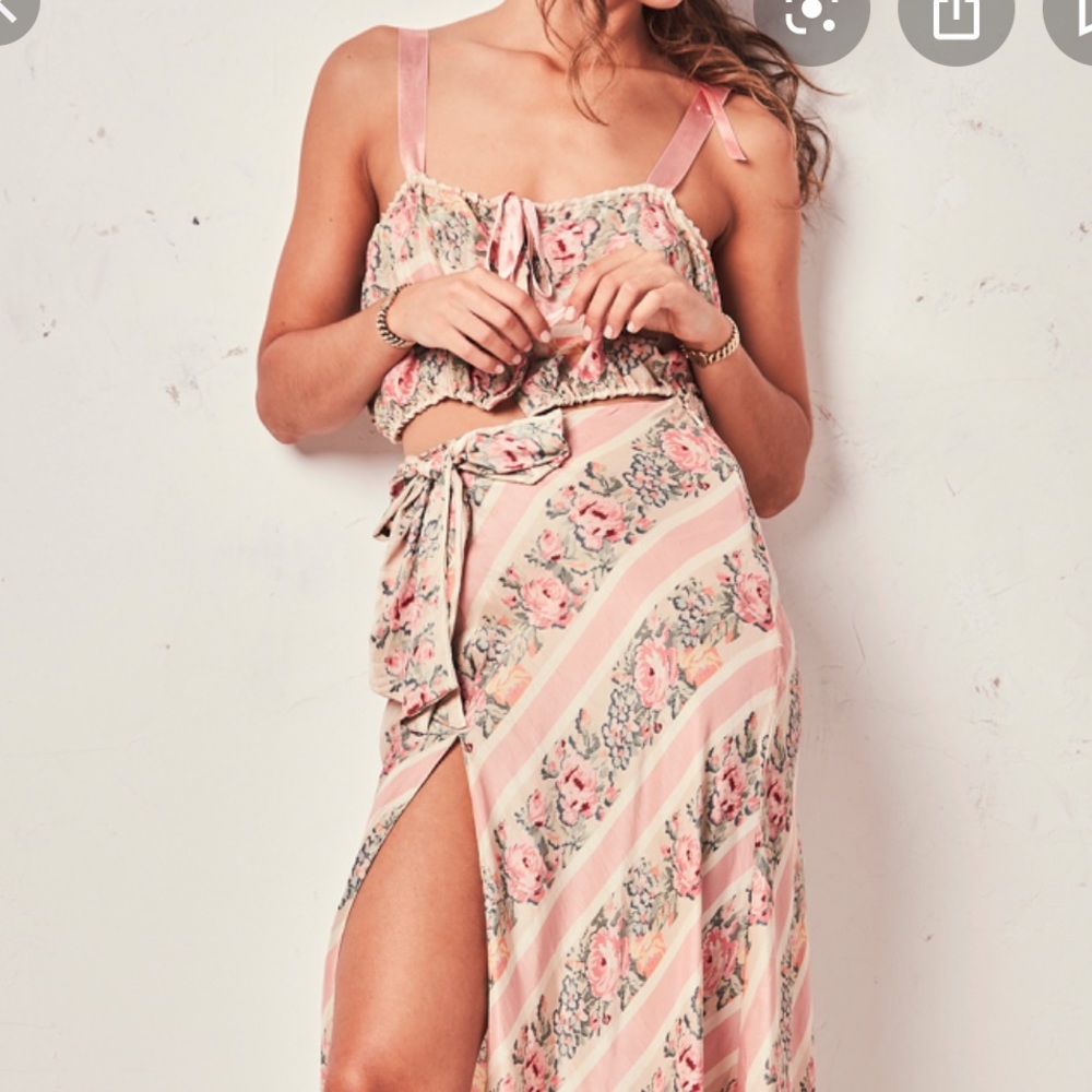 Love Shack Fancy Top & Skirt